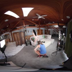 'BTS Erotic Heat With Violet Voss - VR Voyeur View' screenshot nº 14
