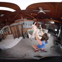 'BTS Erotic Heat With Violet Voss - VR Voyeur View' screenshot nº 19