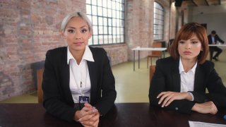 Two Latina Cops Horny for a Cock