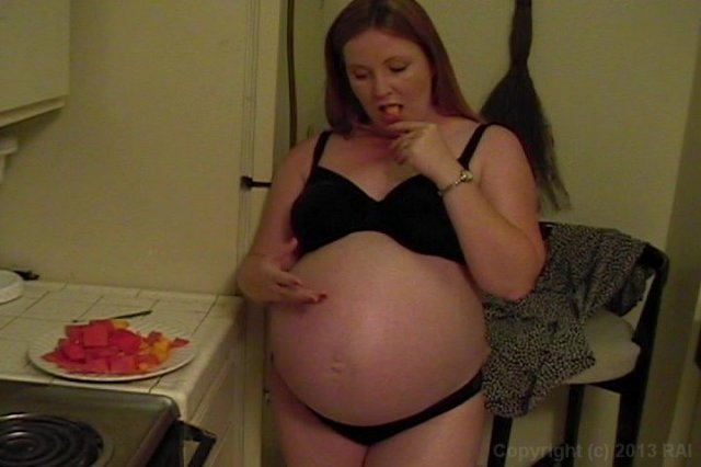 Expectant Mother Needs Some Cock Action Image