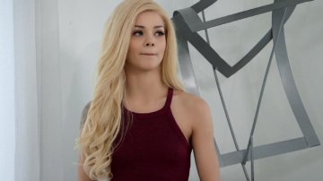 Petite Blonde Elsa Jean Has Hot Sex with an Older Man Screenshot