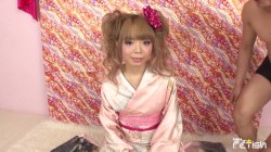 'Sweet Blonde Japanese Babe Masturbates With Vibrator, Gives Blowjob, Gets Facial' screenshot nº 1