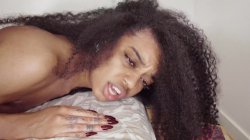 'Young Black Girl Gets Her Pussy Pounded by a Big Black Cock' screenshot nº 40