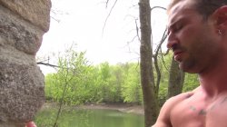 'Fucking A Mature Woman in the Forest River' screenshot nº 11