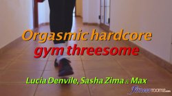 Captura de 'Orgasmic Hardcore Gym Threesome' nº 2
