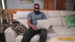 Captura de 'Blonde MILF Angelica Gets Wrecked By Her Husband's Black Friend And His Massive Cock - While Hubby Watches It All' nº 1