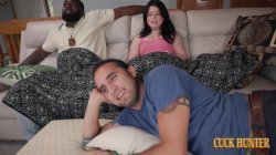 'Lola Valentine's husband loses a bet as a hung black bull destroys her tight pussy while hubby watches, humiliated' screenshot nº 11