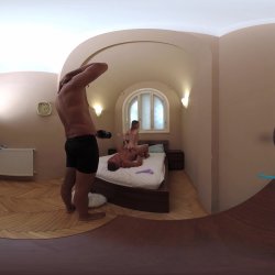 Captura de 'Lily Blossom Behind The Scenes VR Part One - Don't Stop Please - Submissive Teenager Loves Rough Sex' nº 124