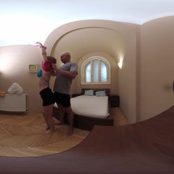 Captura de 'Lily Blossom Behind The Scenes VR Part One - Don't Stop Please - Submissive Teenager Loves Rough Sex' nº 3