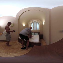 Captura de 'Lily Blossom Behind The Scenes VR Part One - Don't Stop Please - Submissive Teenager Loves Rough Sex' nº 6