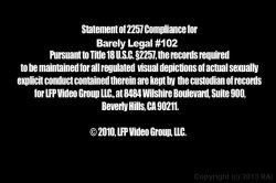 'Barely Legal #102' screenshot nº 1