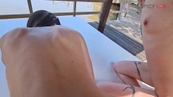 Captura de 'Spicy Gonzo - Outdoor foursome in the lagoon' nº 34