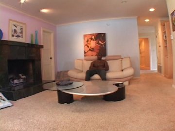 Horny Black Babe Sensuous Enjoys BBC Deep in Her Pussy