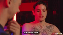 'Shy Saba Loves Rough 3-Way BDSM' screenshot nº 9