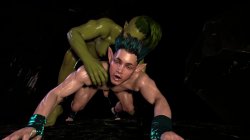 Captura de '3D Futanari Orc Fucks Young Satyr In The Cave' nº 101