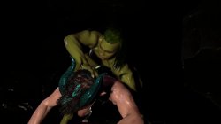Captura de '3D Futanari Orc Fucks Young Satyr In The Cave' nº 104