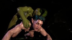 Captura de '3D Futanari Orc Fucks Young Satyr In The Cave' nº 119