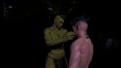 Captura de '3D Futanari Orc Fucks Young Satyr In The Cave' nº 8