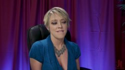 'TS Pussy Hunters - Hollywood Producer Does Her Own Anal Audition On The Casting Couch' screenshot nº 23