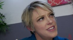 'TS Pussy Hunters - Hollywood Producer Does Her Own Anal Audition On The Casting Couch' screenshot nº 30