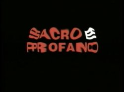 Captura de 'Sacro E Profano (Italian)' nº 1