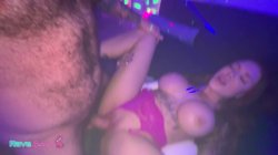 Captura de 'Danae Mari And Lacey Jayne Take Turns Riding The DJ's Cock!' nº 127