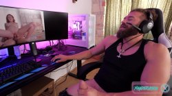 'Cherry Candle Milks Xander's Cock With A Good Blowjob And A Handjob!' screenshot nº 11