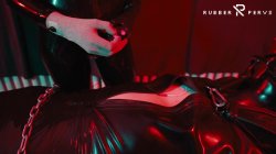 'E-Play for the Rubberslave in Bodybag and Heavy Rubber Mask' screenshot nº 75