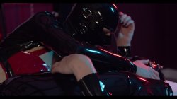 'Full Rubber Couple Cuddle' screenshot nº 3