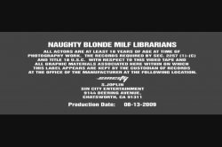 Captura de 'Naughty Blonde MILF Librarians' nº 1