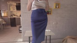 'Karolina MILF Films Herself Making Her Pussy Squirt' screenshot nº 1