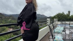 'Bunny Enjoys Her Big House and a Guy's Big Cock' screenshot nº 8