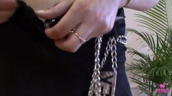 'Zara Z Enjoys Her Dark Pleasure! She Slides It Deep Inside' screenshot nº 15