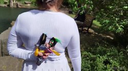'Big Natural Tits Baddie Peachy Alice Uses Voodoo for Creampie Threesome' screenshot nº 21