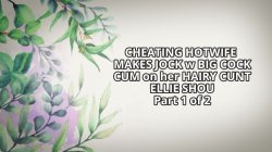 'British Blonde With Jungle Bush Elie Shou Cuckolds Small Dick' screenshot nº 1