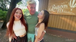 'Tiny 19 Year Old Newbies Megan Murkpvski & Mia Mi Creampie Foursome' screenshot nº 20