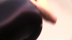'Diana Grace Black Glossy Leggings with It's My Job to Drain You JOI!' screenshot nº 20