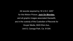 Captura de 'Jack on Blondes' nº 1