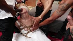 'Bound Gangbangs - Chloe Cherry Bound and Fucked By Fiance's Five Friends' screenshot nº 43
