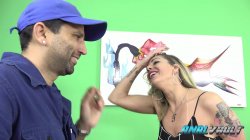 'Latina wife Julia moans as two cocks stretch her ass and pussy wide in filthy double penetration' screenshot nº 6