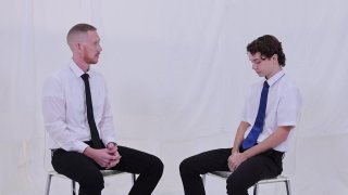 Brody Kayman & Sam Ledger in Elder Ledger: Chapters 1-4 for Missionary Boyz - clip