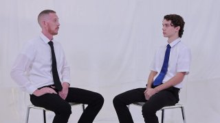 Brody Kayman & Sam Ledger in Elder Ledger: Chapters 1-4 for Missionary Boyz - clip
