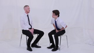 Brody Kayman & Sam Ledger in Elder Ledger: Chapters 1-4 for Missionary Boyz - clip