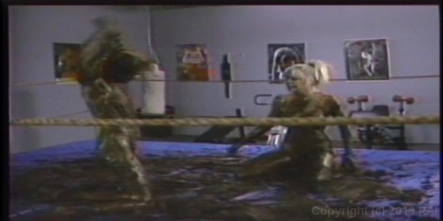 Lesbians Mud Wrestle