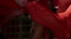 'TS Seduction - Hot Blonde Casey Kisses Teaches Arrogant Prick a Lesson in Humility with Her Huge Cock' screenshot nº 55