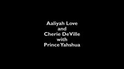 Captura de 'Aaliyah Love and Cherie Deville Enjoy Interracial Threesome' nº 2