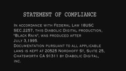 'Black Rain' screenshot nº 1