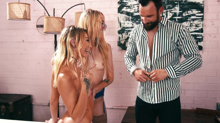 Lily and Chloe Are Overheated and Horny Image