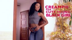 'Creampie For Cute Young Black Girl' screenshot nº 2