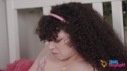 'Redhead Trans Arachne Shares Passionate Sex With Gorgeous Cis Girl.' screenshot nº 24